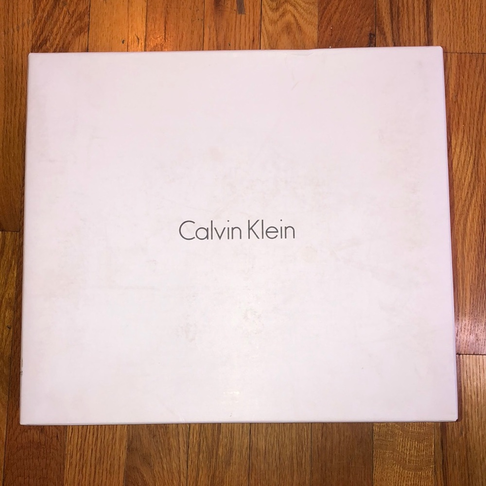 Calvin Klein Minda Cow Silk Booties